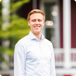 Headshot of SVU 2025 Graduate; Benjamin Whitted